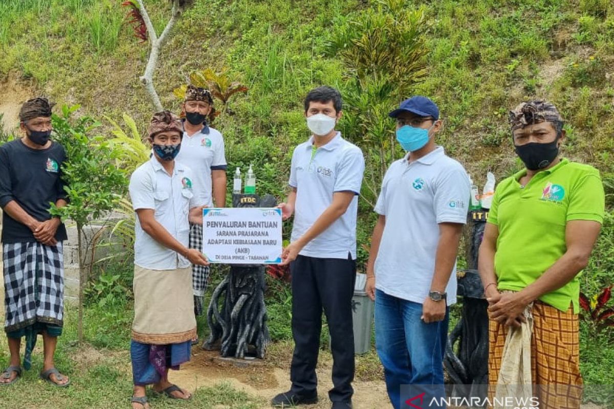 BUMN ITDC serahkan bantuan sarana prokes bagi desa wisata di Bali