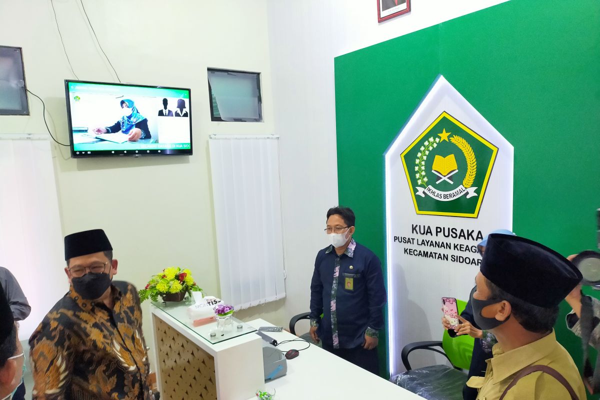 Wamenag:  KUA Sidoarjo tak hanya urusi pernikahan