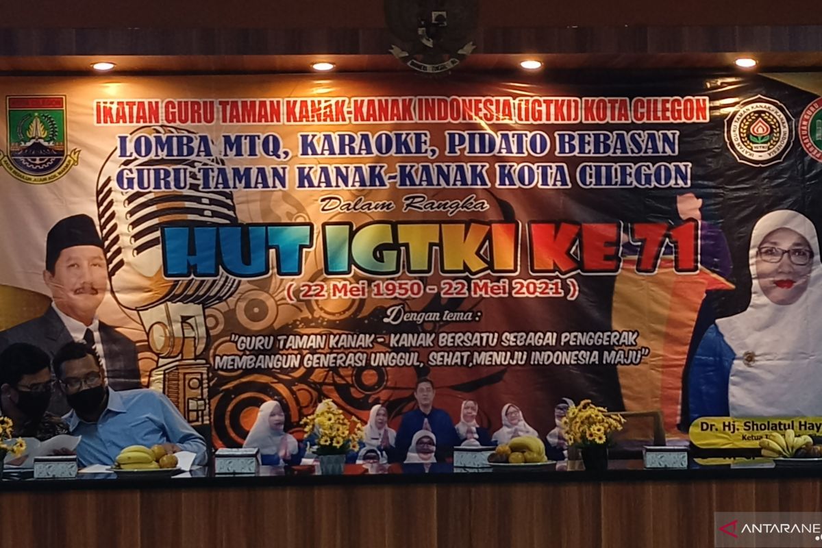 Peringati HUT, IGTKI Kota Cilegon gelar lomba pidato bebasan