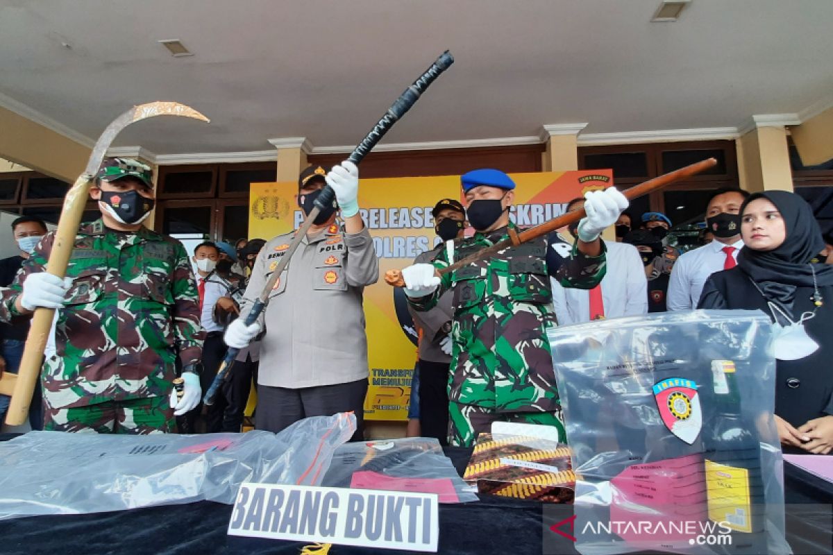 Preman penantang perwira TNI di Garut diancam 10 tahun penjara