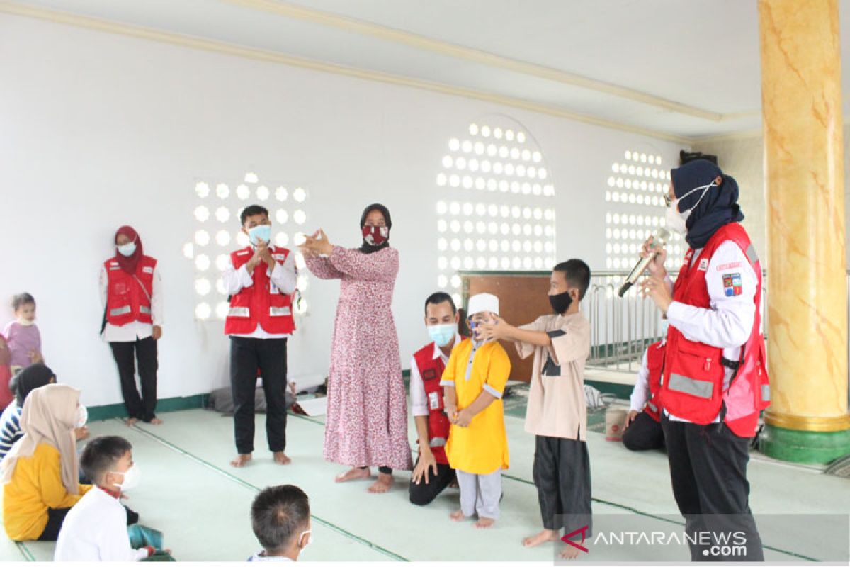 Tekan penyebaran COVID-19, PMI Kota Bogor genjot promosi kesehatan pada anak-anak