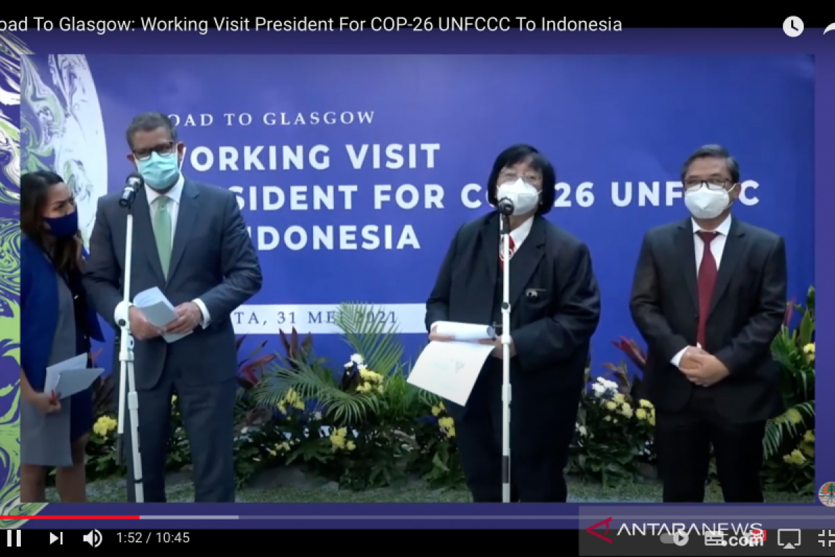 Alok Sharma: Indonesia bisa pimpin G20 atasi perubahan iklim