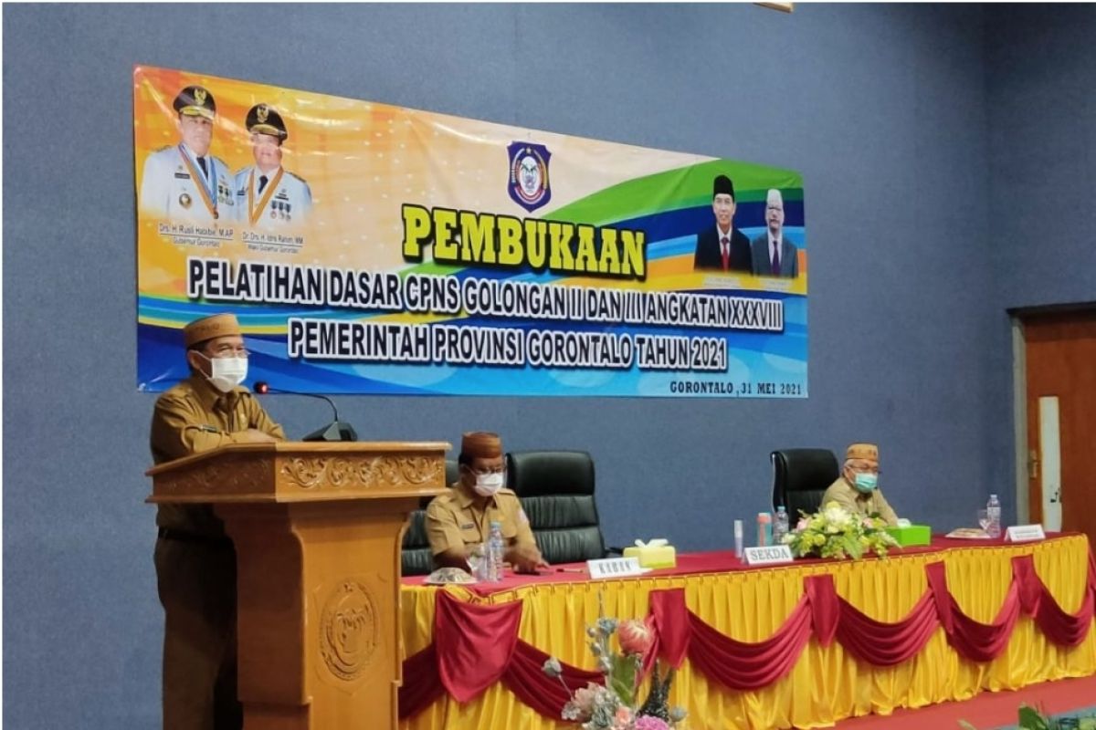 Badan Diklat Gorontalo gelar latsar CPNS Golongan II dan III