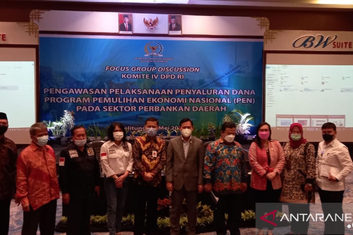 DPD RI dorong Belitung genjot sektor produksi untuk pemulihan ekonomi lokal