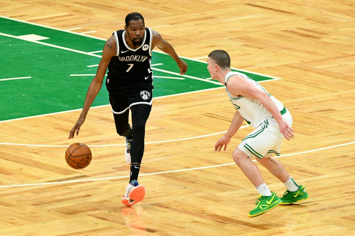 Kevin Durant cetak 42 poin dan bawa Nets unggul 3-1 atas Celtics