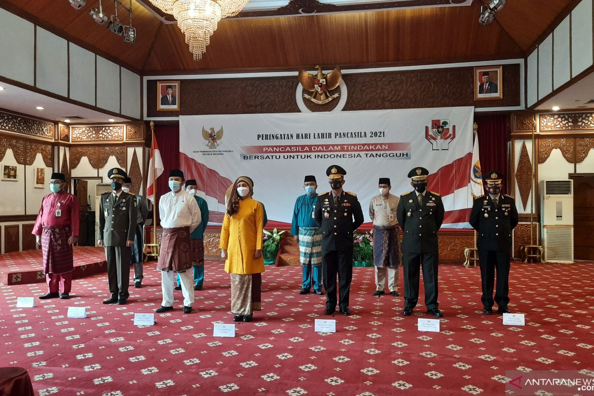 Ketua DPRD Provinsi Jambi minta masyarakat terus membumikan Pancasila