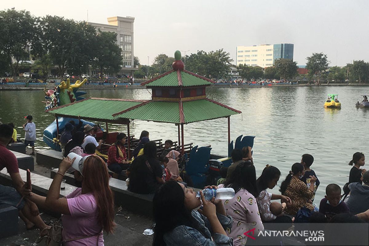 Wisatawan Danau Sunter 2 abai terhadap protokol kesehatan