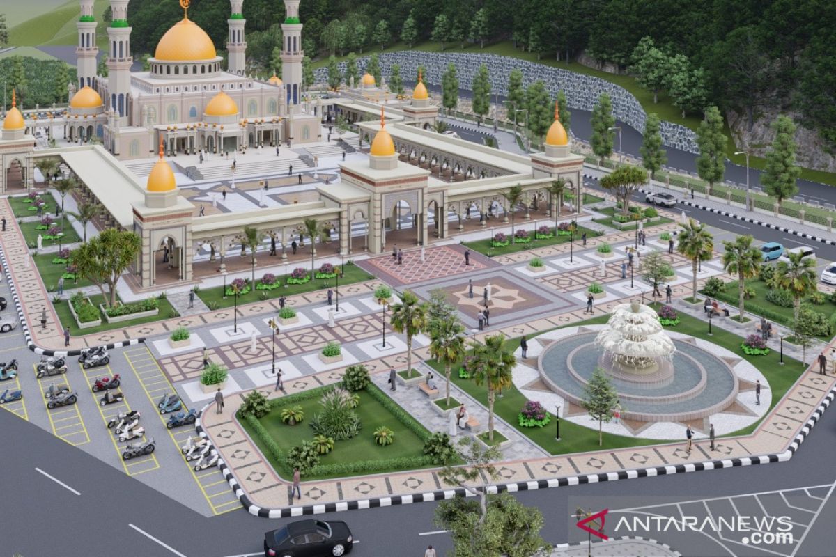Habiskan anggaran Rp47 Miliyar, Masjid Agung Aceh Jaya fungsional 2022