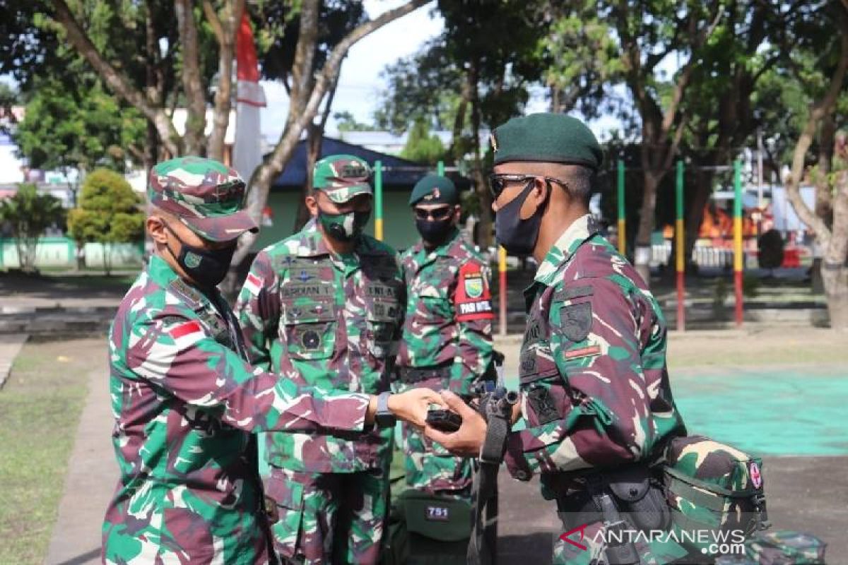 Pangdam Cenderawasih periksa kesiapan Pamrahwan Yonif RK 751