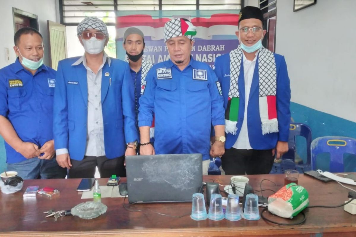 PAN Langkat berikan bantuan buat Palestina