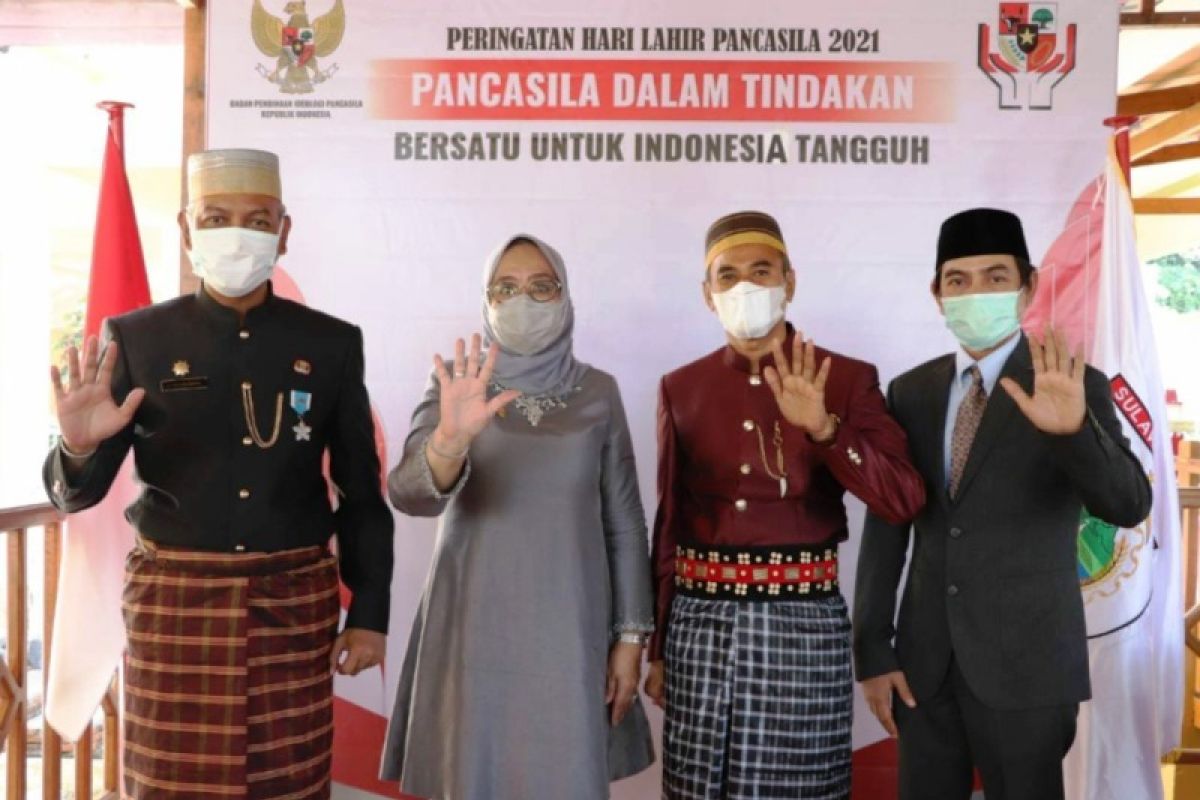 Wakil Gubernur Sulbar ajak masyarakat gelorakan nilai luhur Pancasila