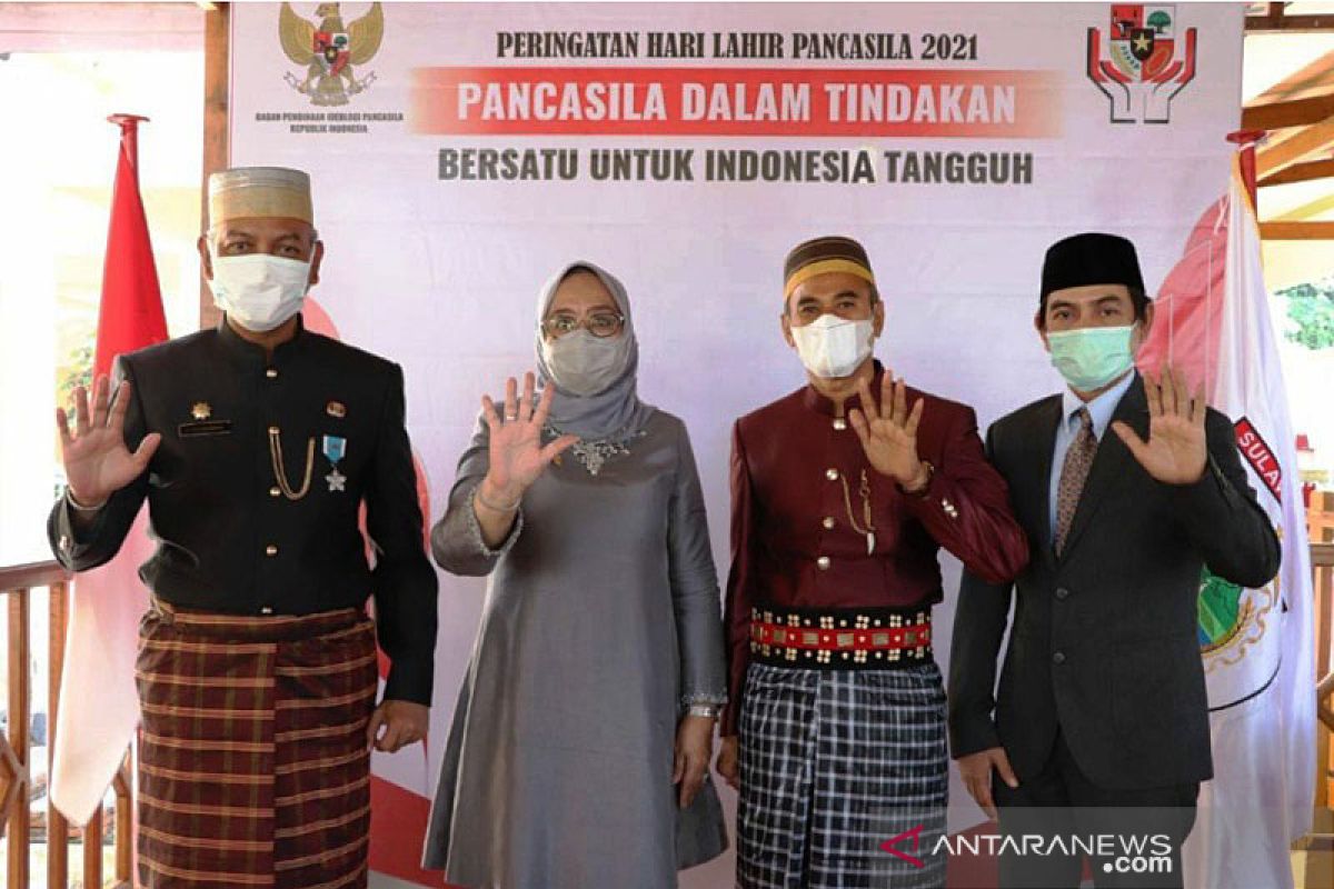 Wagub ajak masyarakat Sulbar gelorakan nilai luhur Pancasila