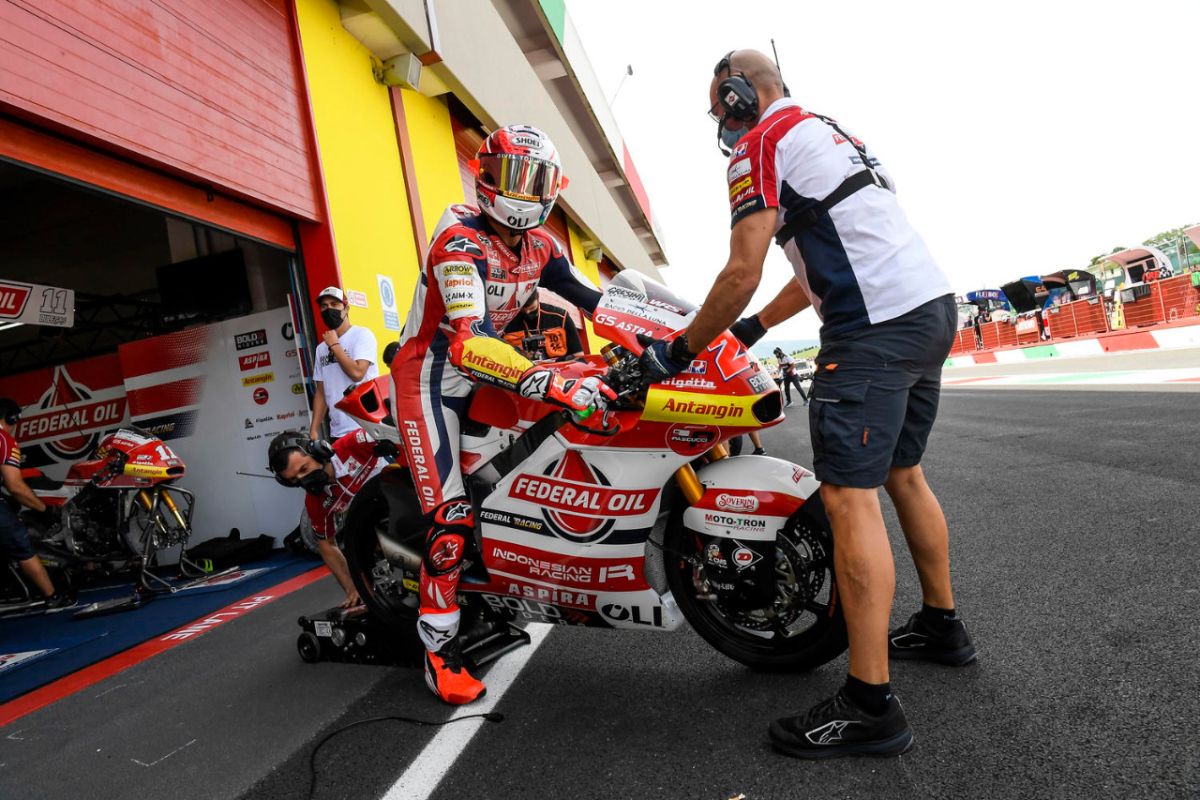 Federal Oil Indonesia harapkan tim FOGM2 bangkit di Moto2 Catalunya
