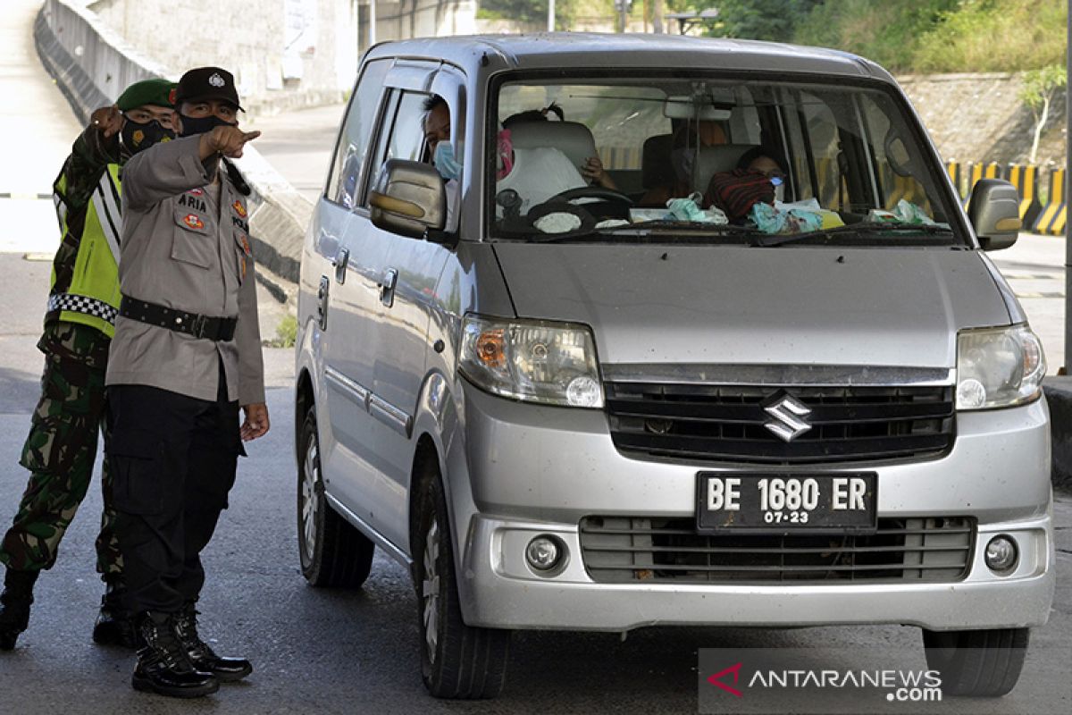 Ditemukan 1.296 kasus positif COVID-19 selama penyekatan di Lampung