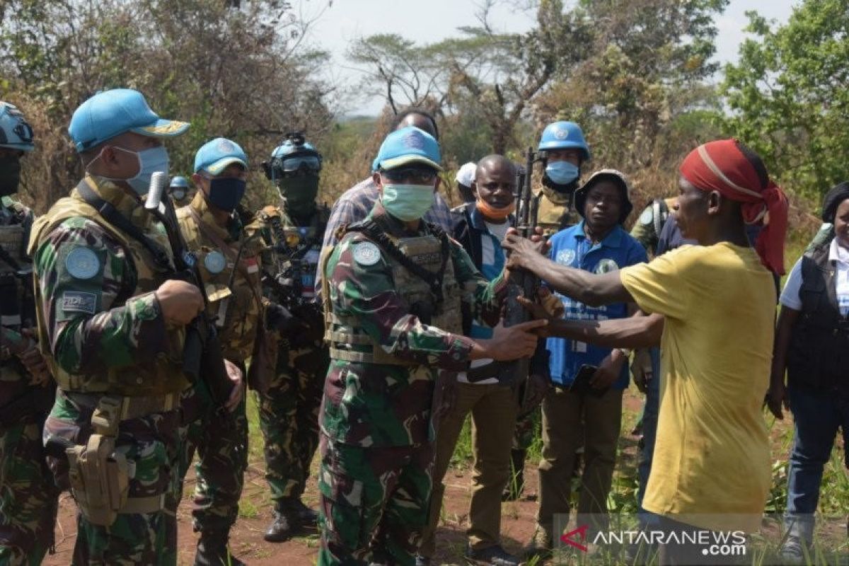 Training Garuda Contingent to keep the peace