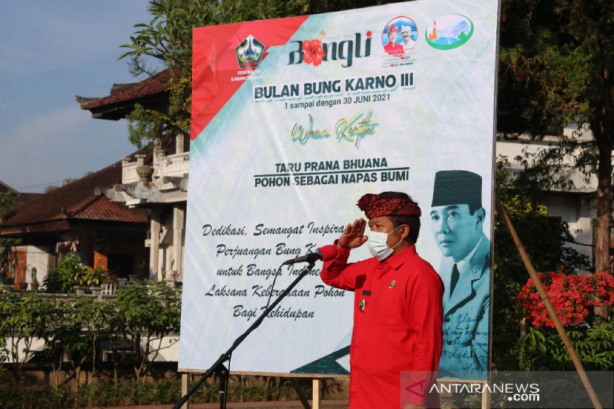 Bupati Bangli : Nilai luhur Pancasila harus diimplementasikan