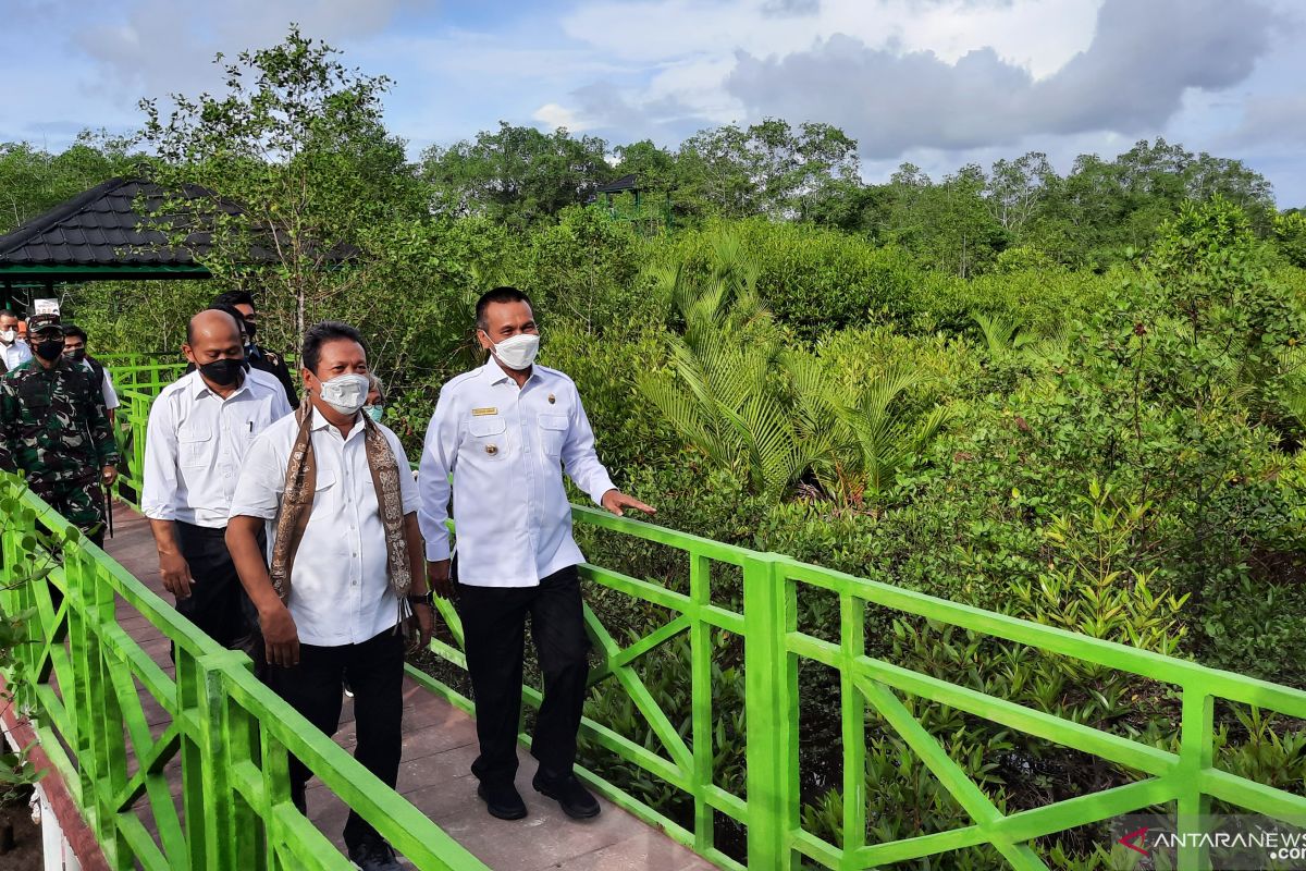 Menteri KP resmikan trek edukasi mangrove baru di Pariaman