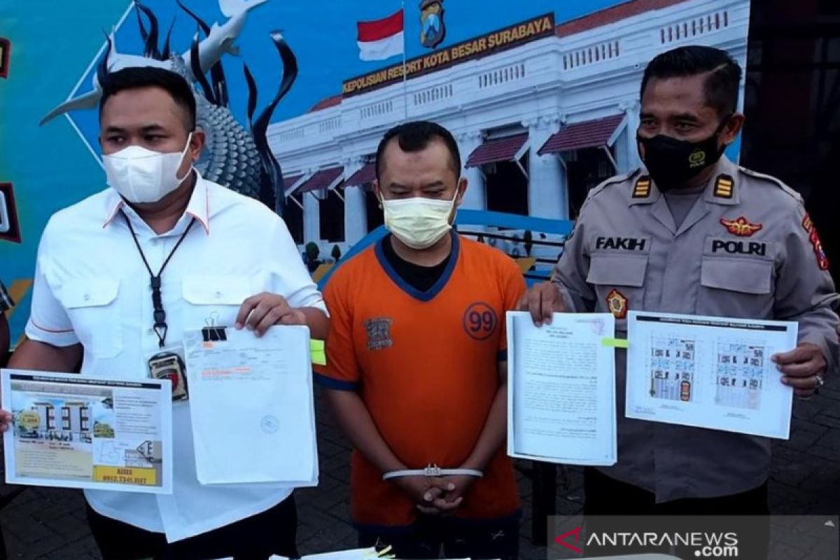 Polrestabes Surabaya ungkap penipuan investasi properti "Smartkost"