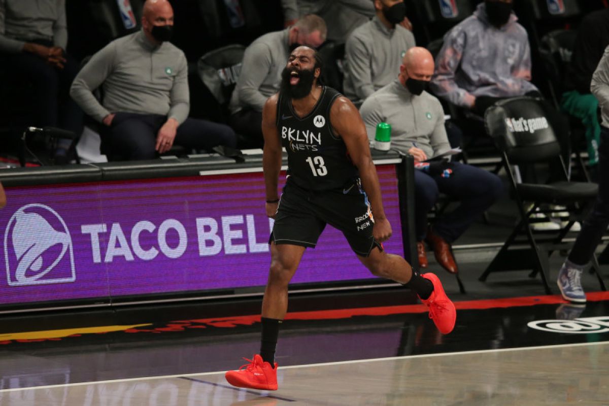 Triple-double James Harden antar Nets ke semifinal Wilayah Timur