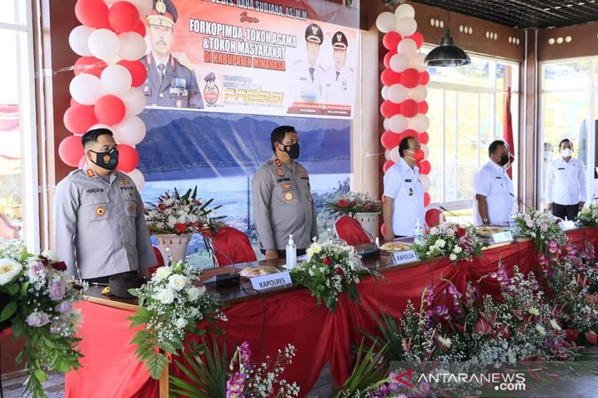 Pemkab Minahasa harap sinergitas kepolisian terus ditingkatkan