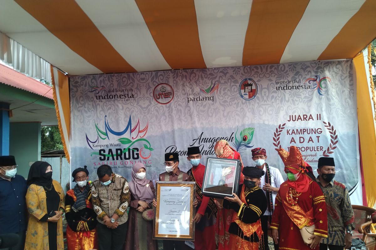 Raih juara 2 API 2020, Bupati Limapuluh Kota ingin Kampung Sarugo jadi destinasi wisata unggulan