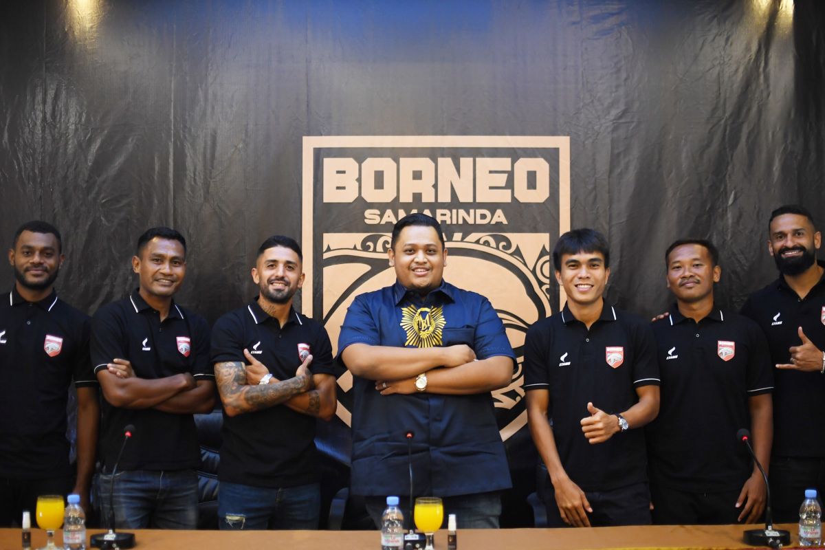 Borneo FC resmi perkenalkan deretan pemain barunya