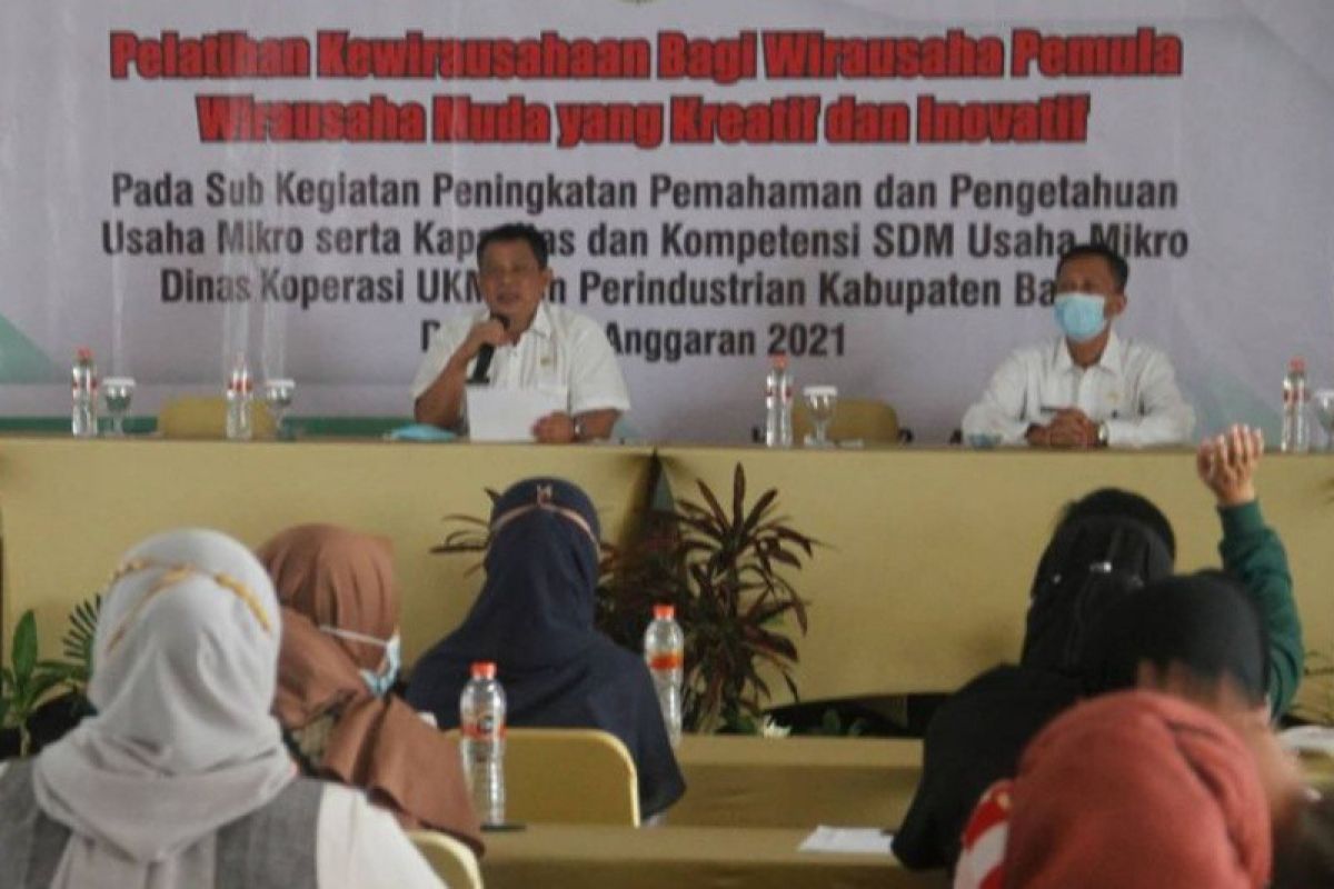 Bantul adakan pelatihan kewirausahaan wirausaha muda tingkatkan kompetensi UMKM