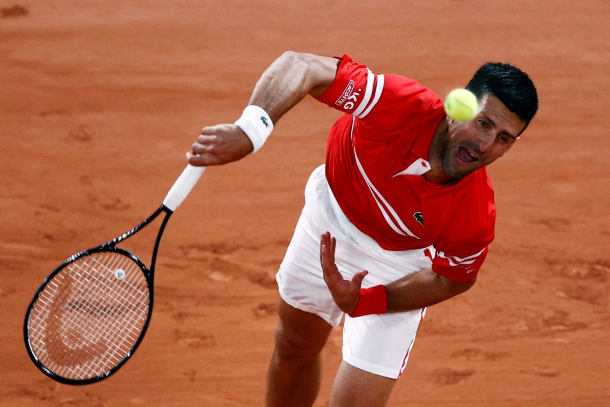 Djokovic lalui babak pertama French Open tanpa disaksikan penonton di stadion