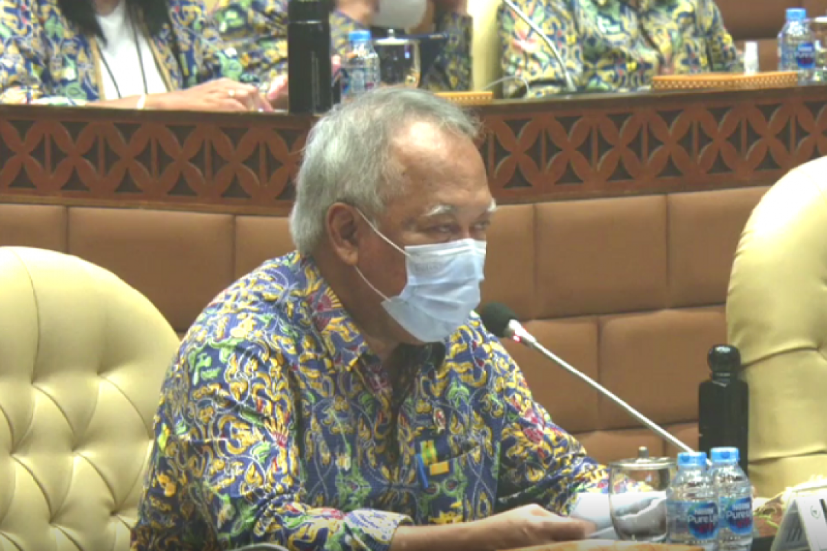 Ke DPR, Menteri PUPR Basuki Hadimuljono usulkan anggaran Rp100,46 triliun pada 2022