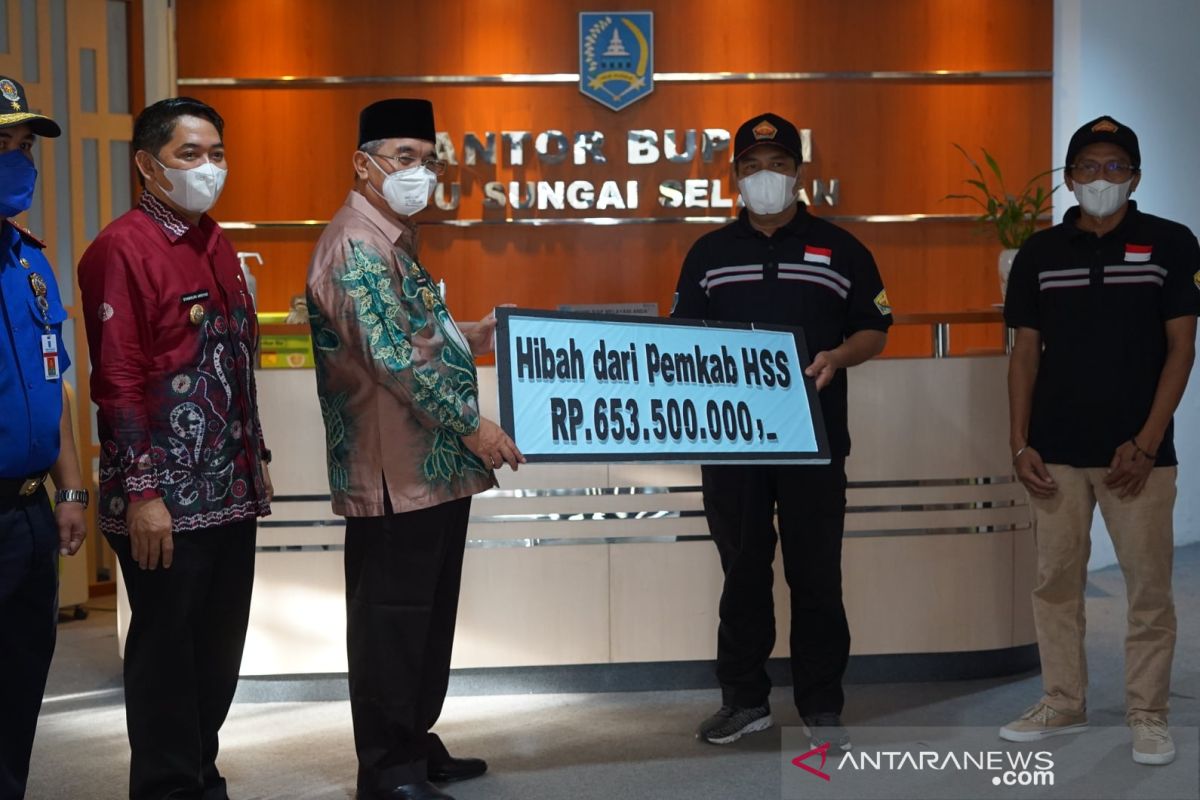 Dana hibah Kerukunan BPK HSS Rp653 juta lebih untuk asuransi 1.300 anggota