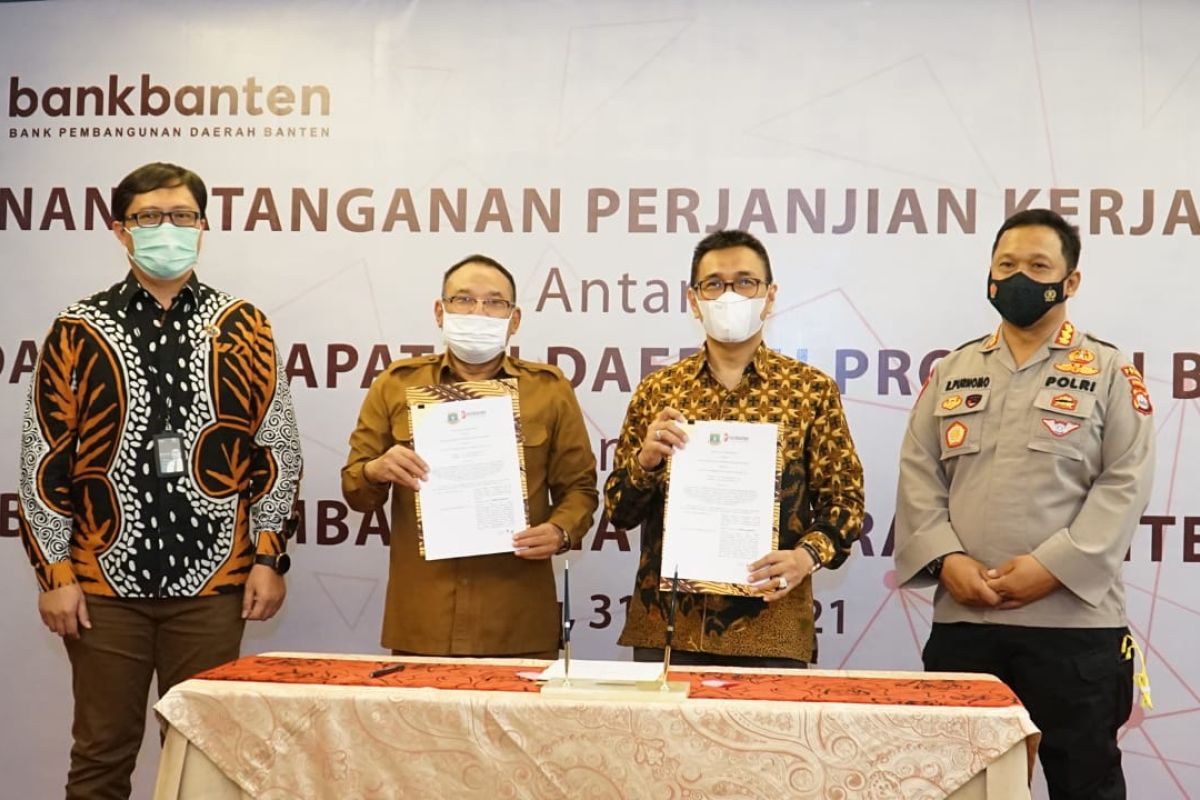 Bank Banten - Bapenda jalin kerjasama perkuat ekosistem keuangan daerah