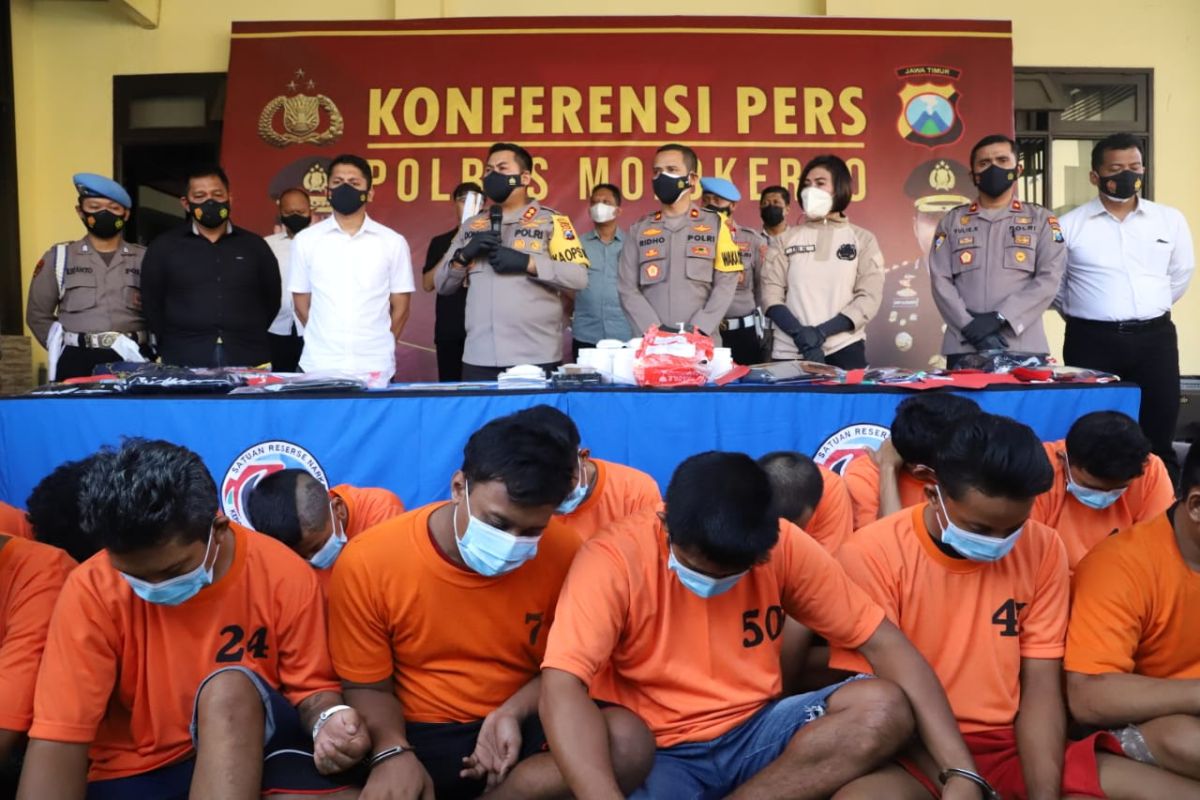 Polres Mojokerto sita sabu-sabu seberat 500 gram kiriman dari Aceh