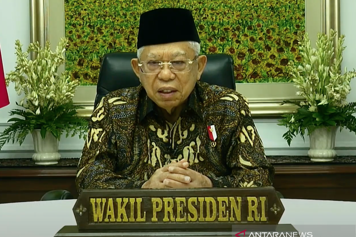 Wapres Ma'ruf Amin  optimistis Indonesia jadi produsen halal terbesar dunia