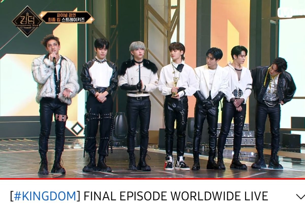 Stray Kids juara "Kingdom", sabet gelar "K-pop King"