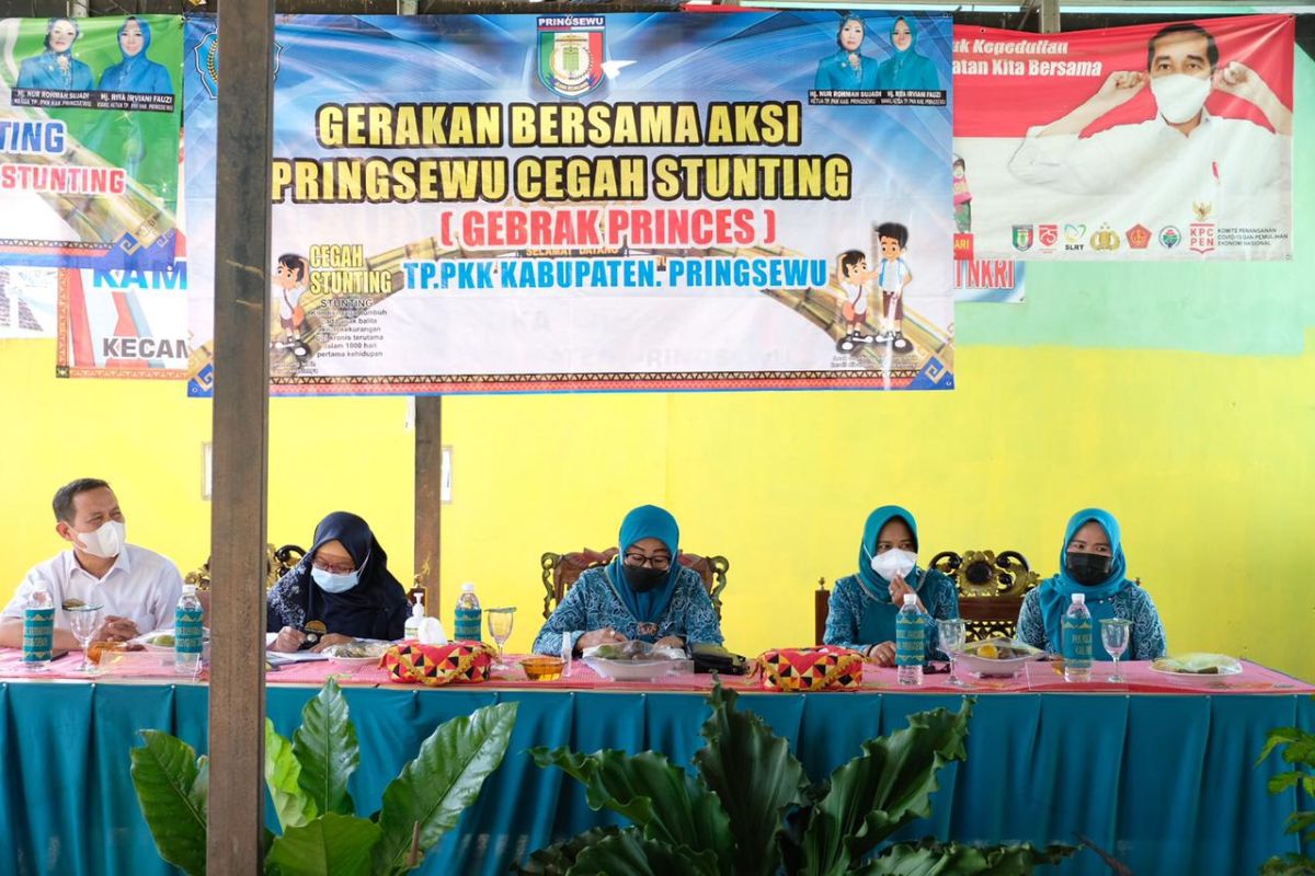 PKK Pringsewu lakukan gerakan bersama aksi cegah stunting