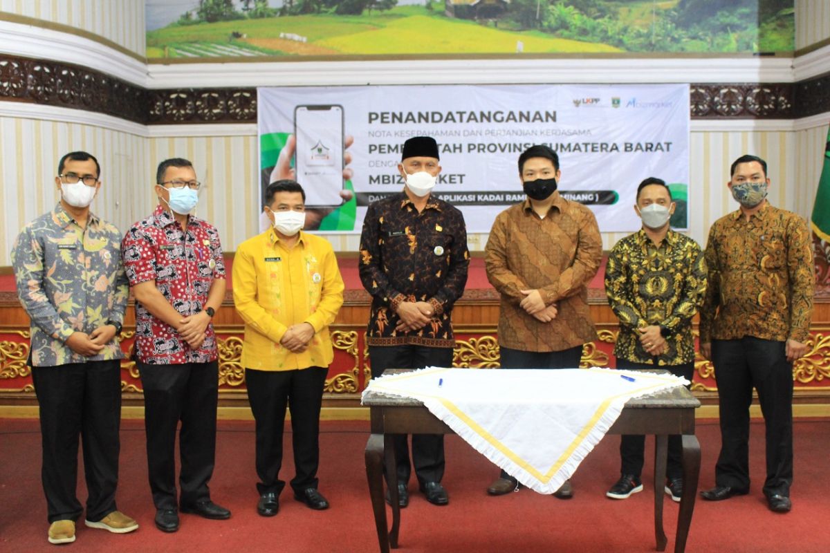 Mbizmarket dan Pemprov Sumbar luncurkan Kadai Rami