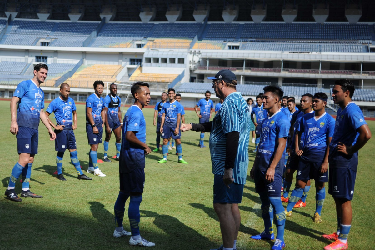 Pelatih Persib: Latihan jadi tanggung jawab pemain di masa PPKM