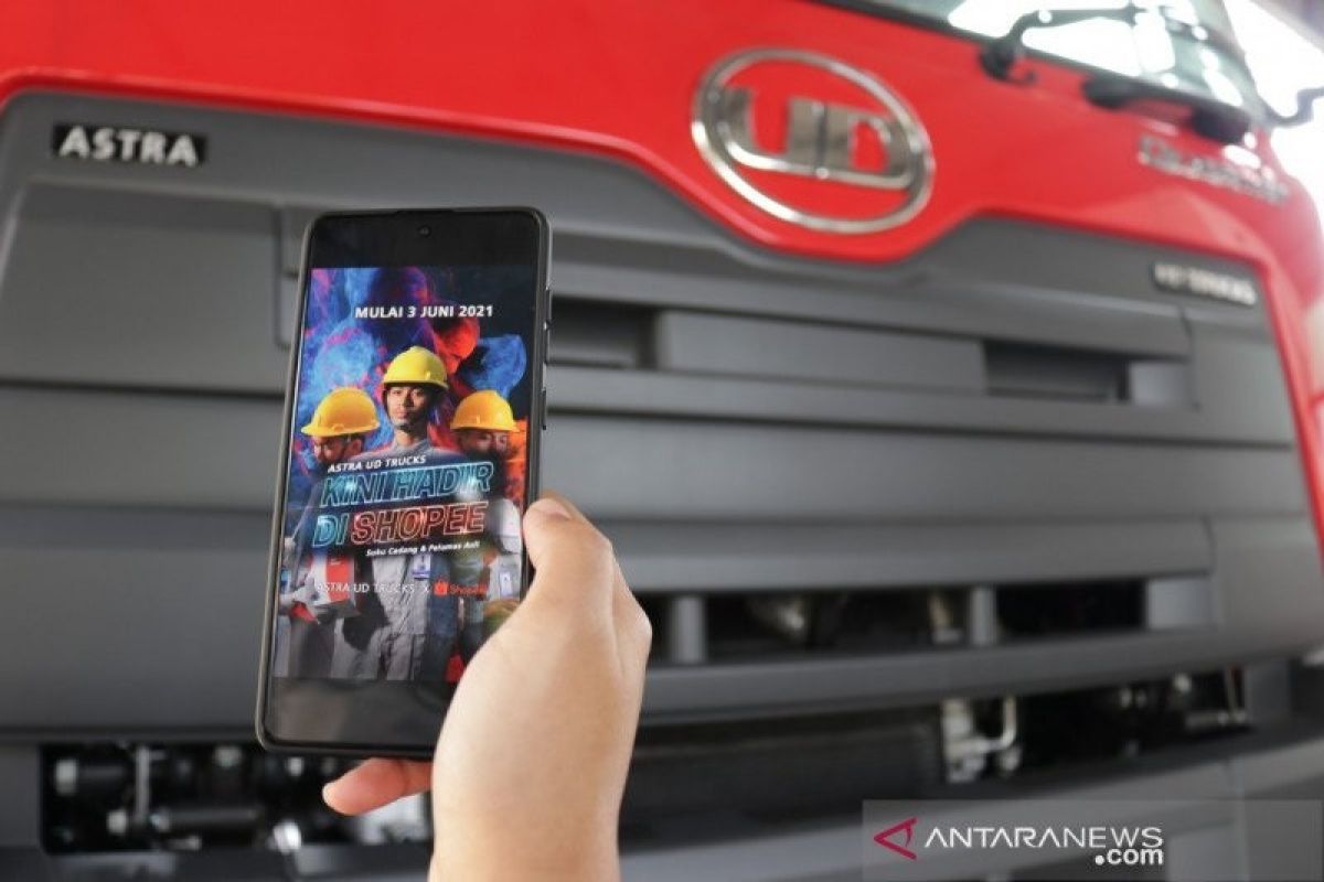 Astra UD Trucks gandeng marketplace Shopee perlebar jaringan penjualan digital