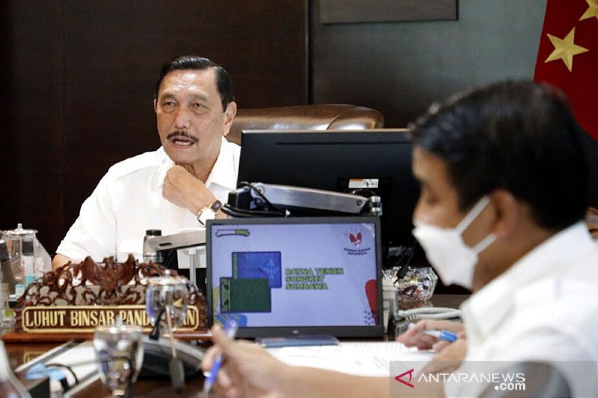 Luhut tekankan pentingnya pembangunan infrastruktur Maluku Utara