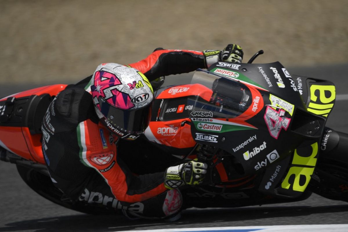 Espargaro bawa Aprilia tercepat dalam FP1 MotoGP Catalunya