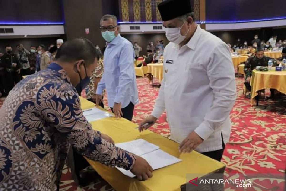 Wako Solok dan Kemenkumham Sumbar tandatangani kesepakatan bersama