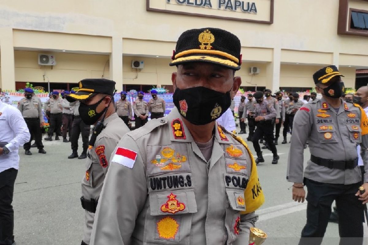 Polisi: Terduga teroris di Merauke terlibat kasus Jakarta dan Makassar