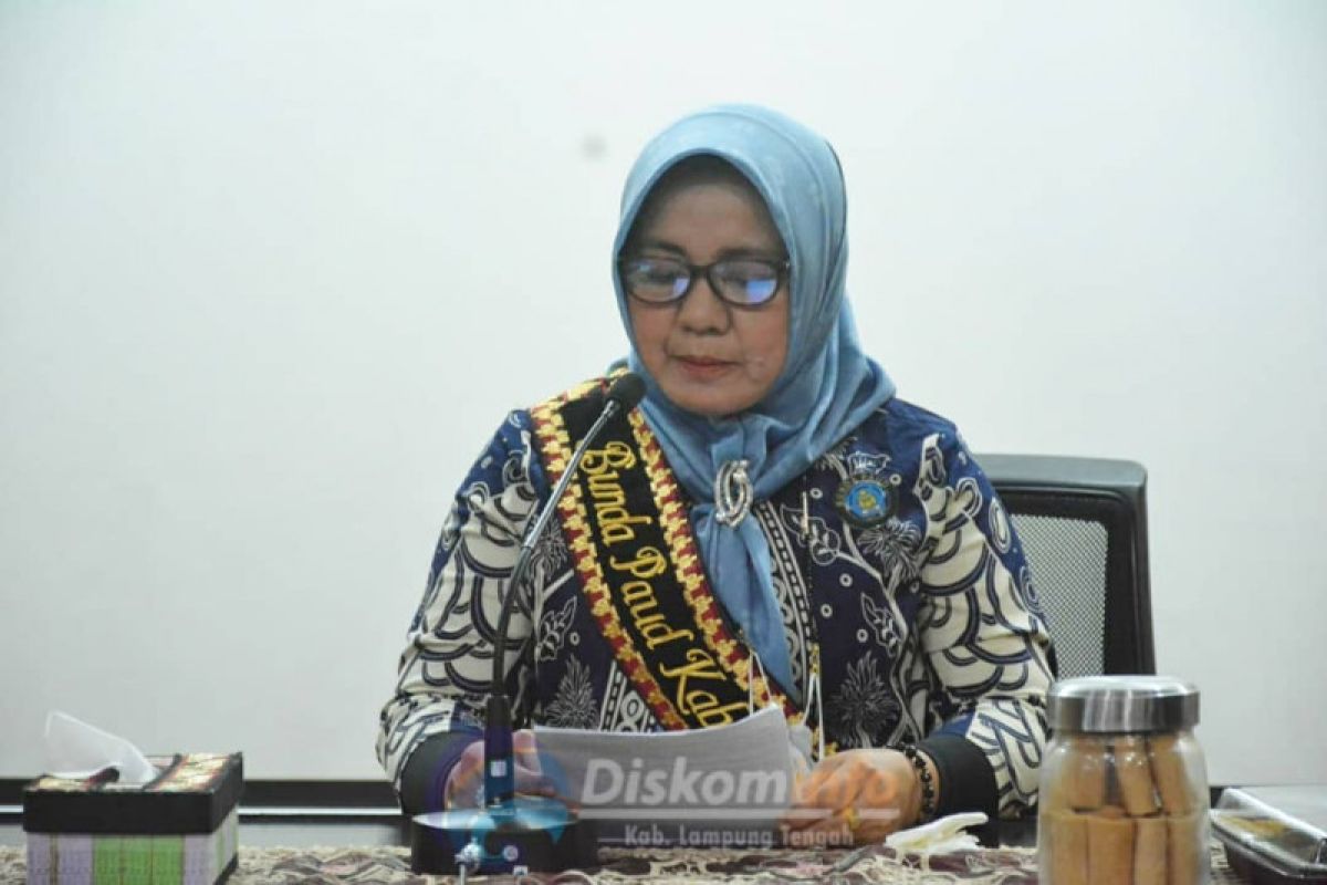 Bunda PAUD Lampung Tengah pimpin rakor persiapan pengukuhan pokja