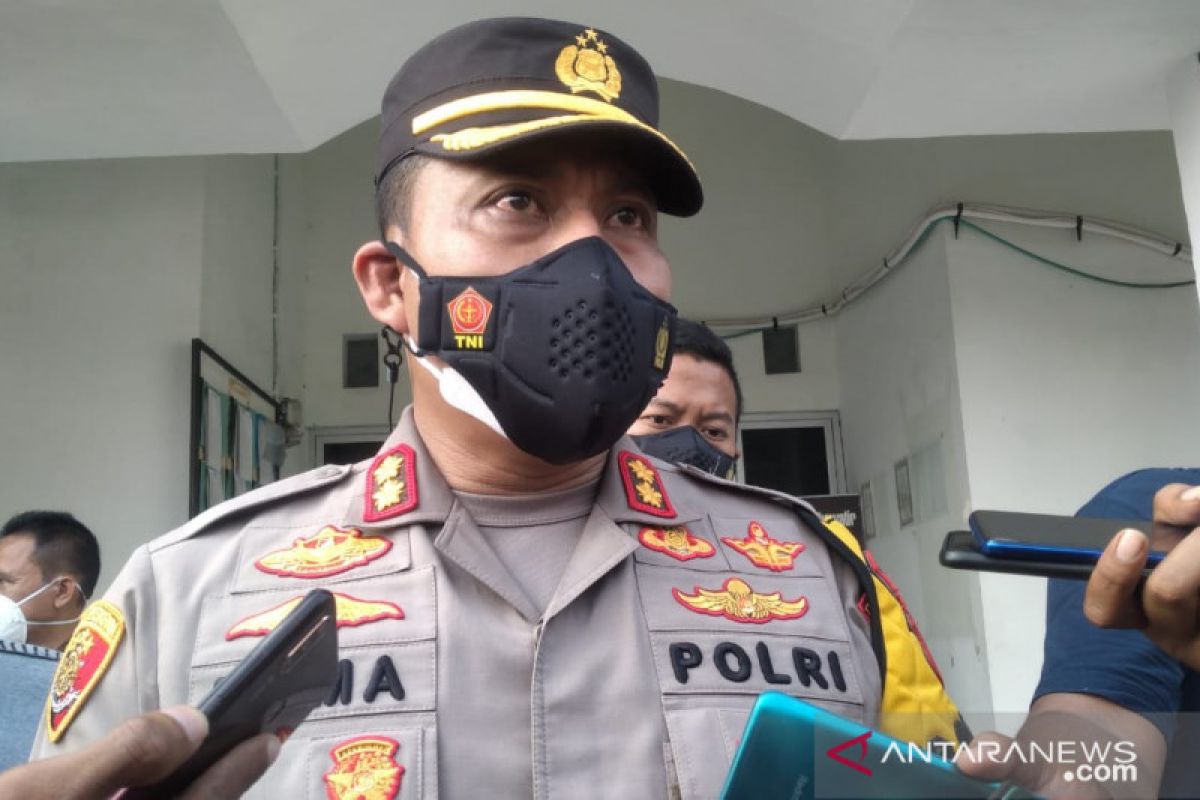 Puslabfor Mabes Polri gelar olah TKP kasus keracunan gas di Karawang