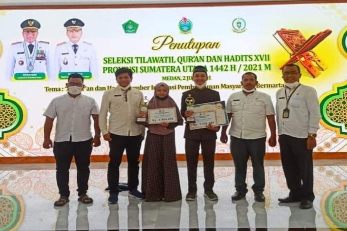 Tebing Tinggi hanya urutan 10 di STQH Sumut 2021