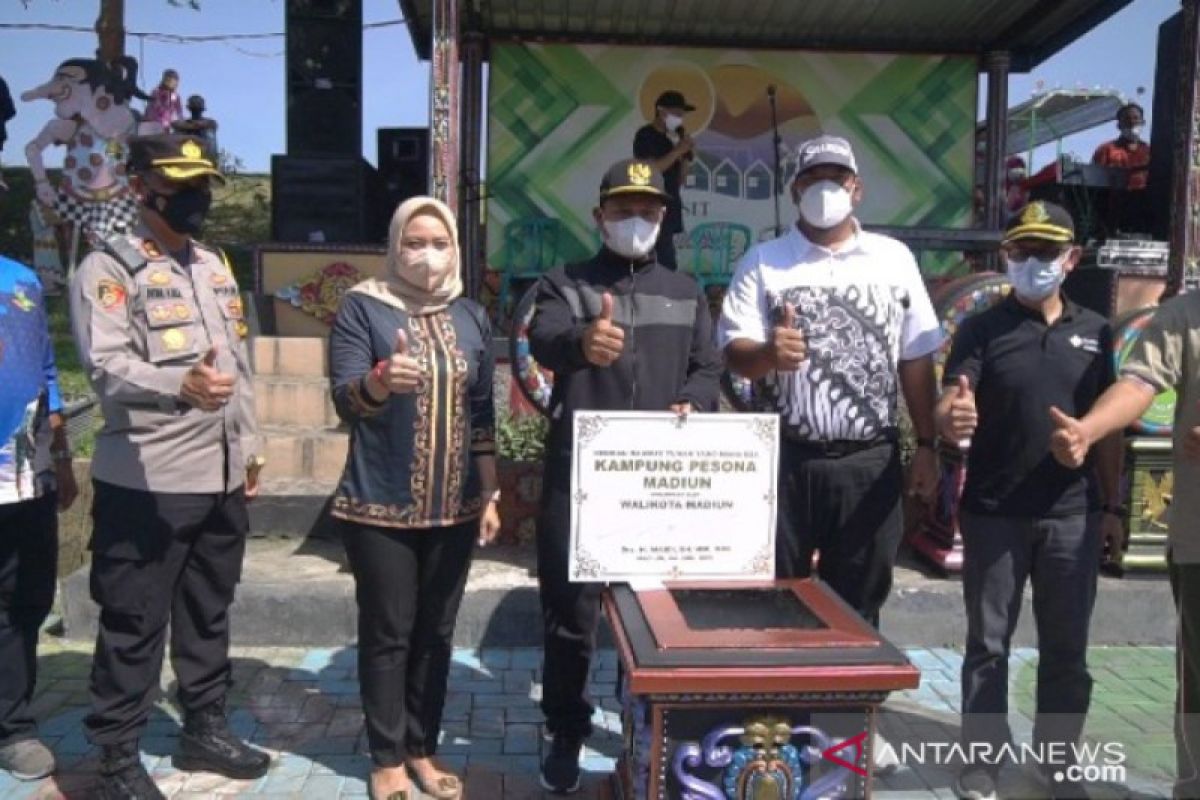 Kampung Pesona menambah kelengkapan taman wisata di Kota Madiun