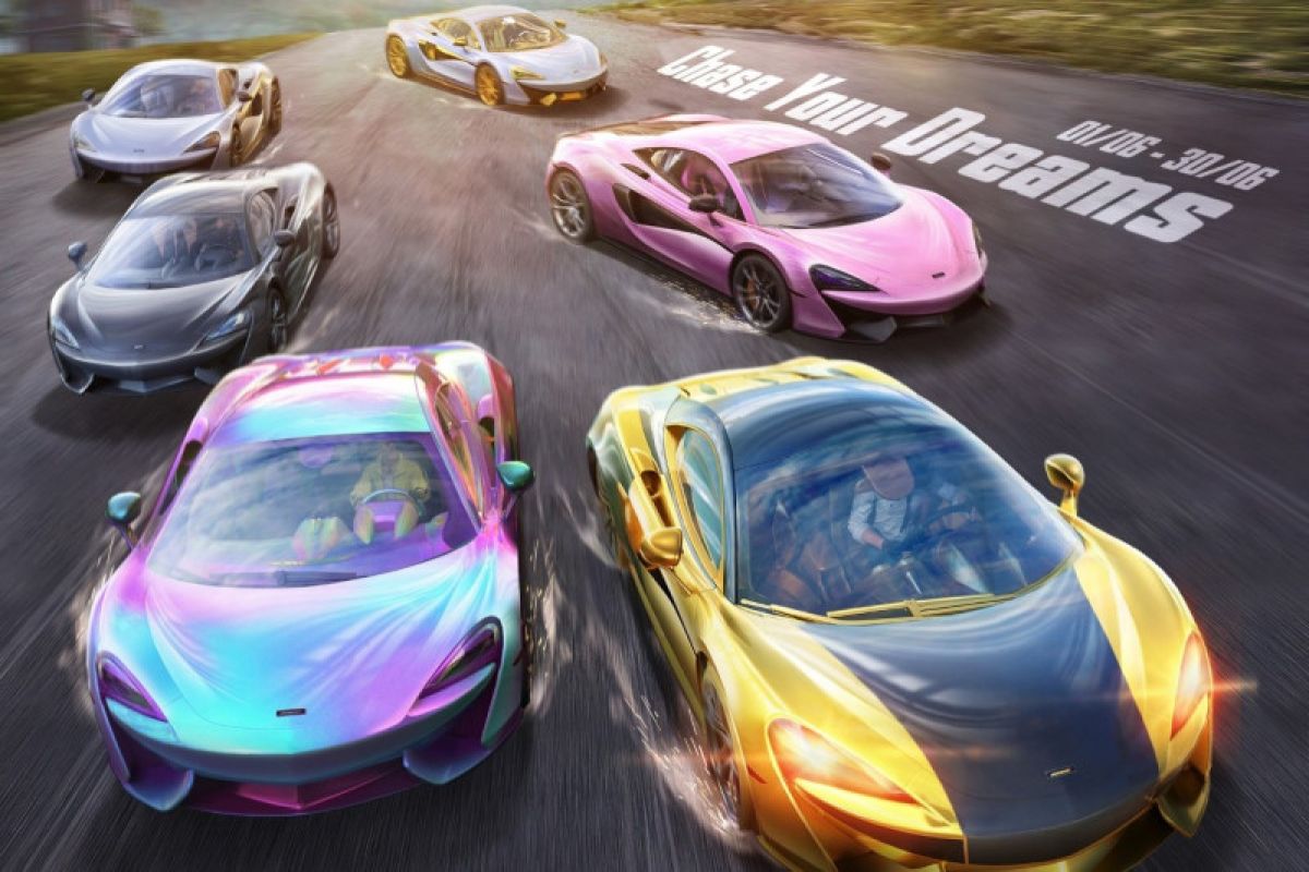 PUBG Mobile hadirkan supercar legendaris McLaren 570S