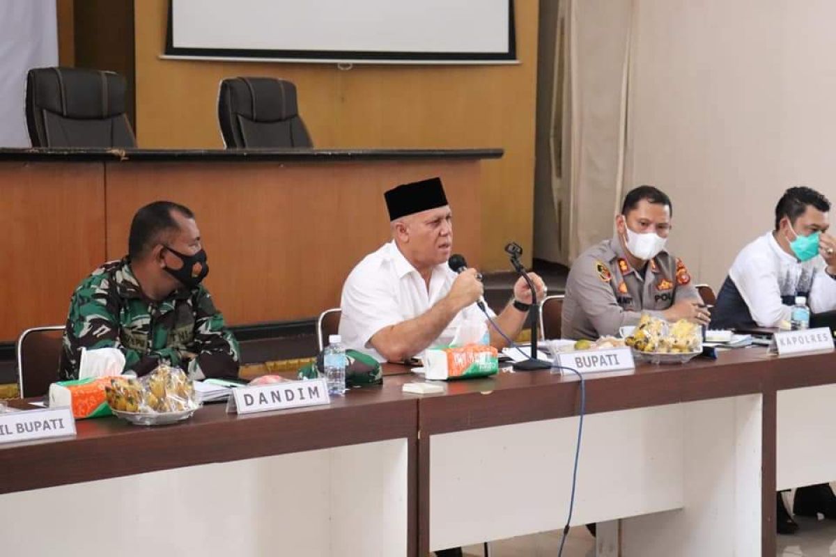 Kasus warga positif COVID-19 di Aceh Tengah melonjak, bupati pimpin rapat evaluasi