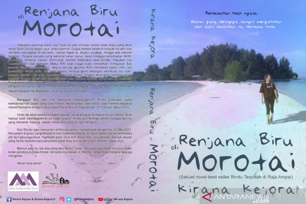 Novel Renjana Biru di Morotai siap disajikan dengan narasi bahari