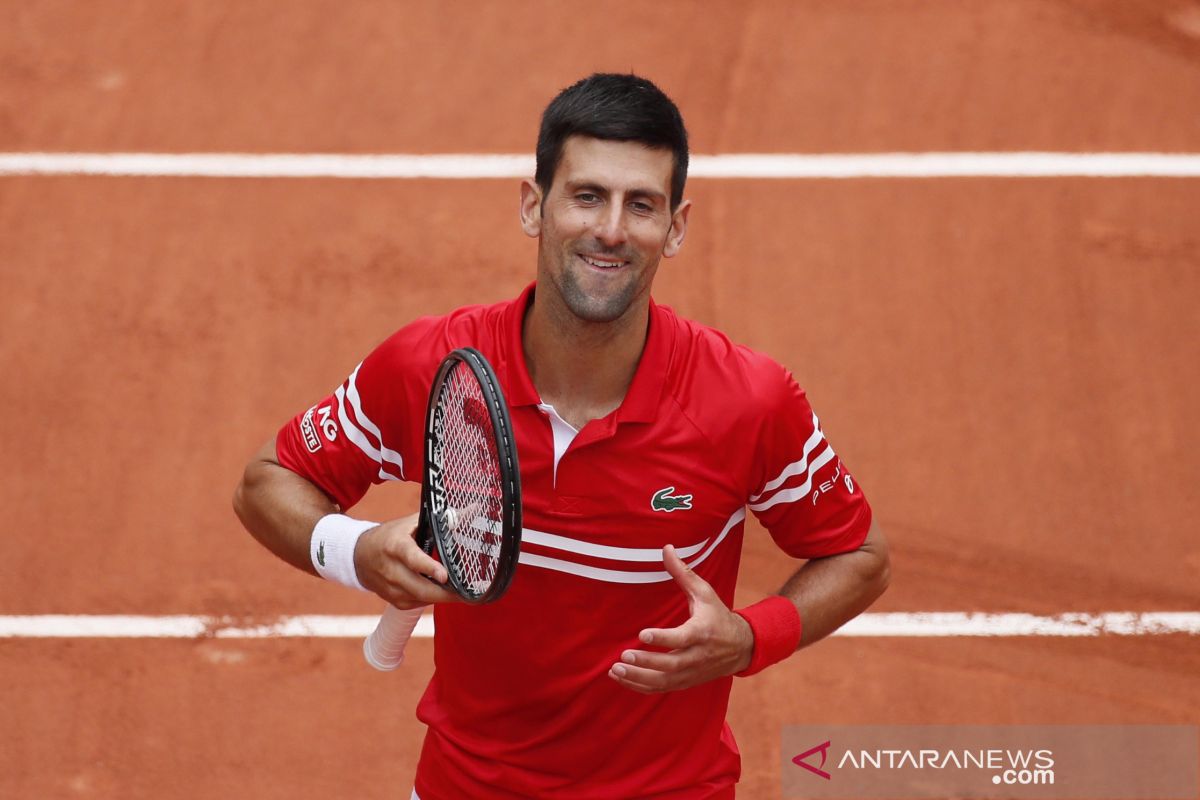 Djokovic lewati babak ketiga French Open 2021